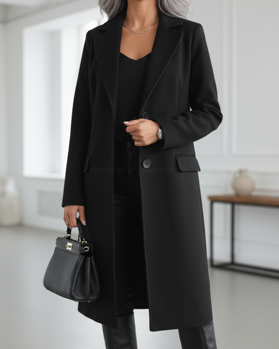 Anastacia™ Elegant Long Coat