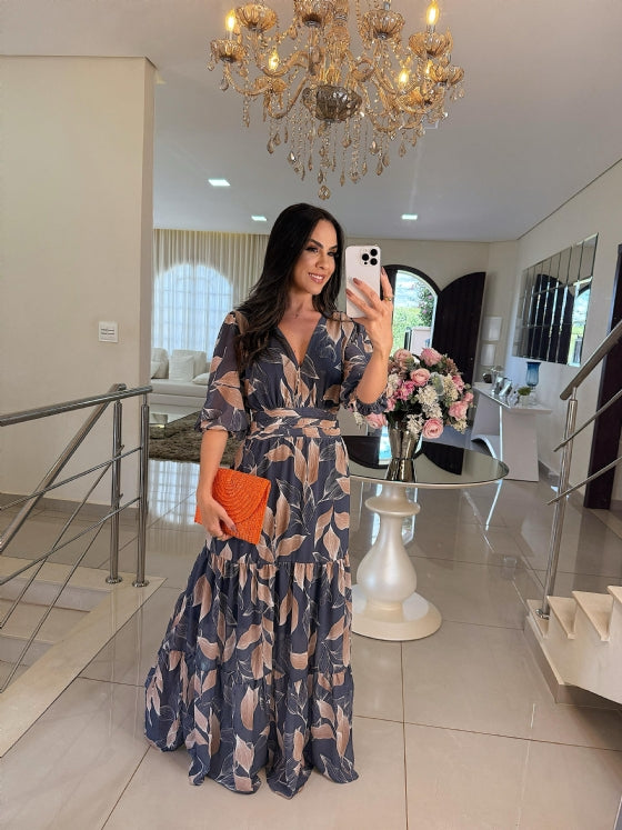 Celine™ Floral Maxi Dress